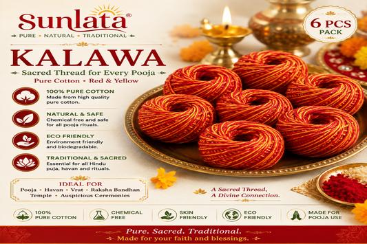 Kalawa Pure Cotton ( 6 Pcs)