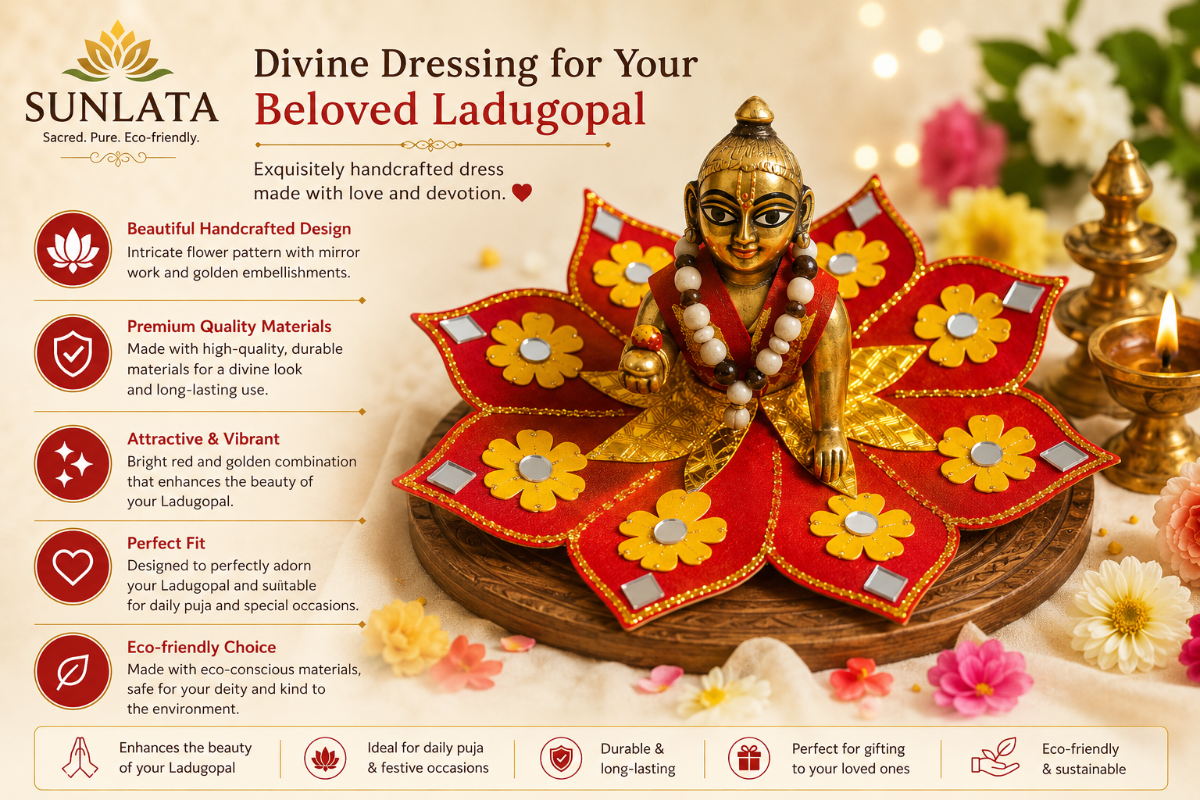 Laddu Gopal Eco-Friendly Poshak