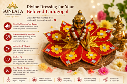 Laddu Gopal Eco-Friendly Poshak