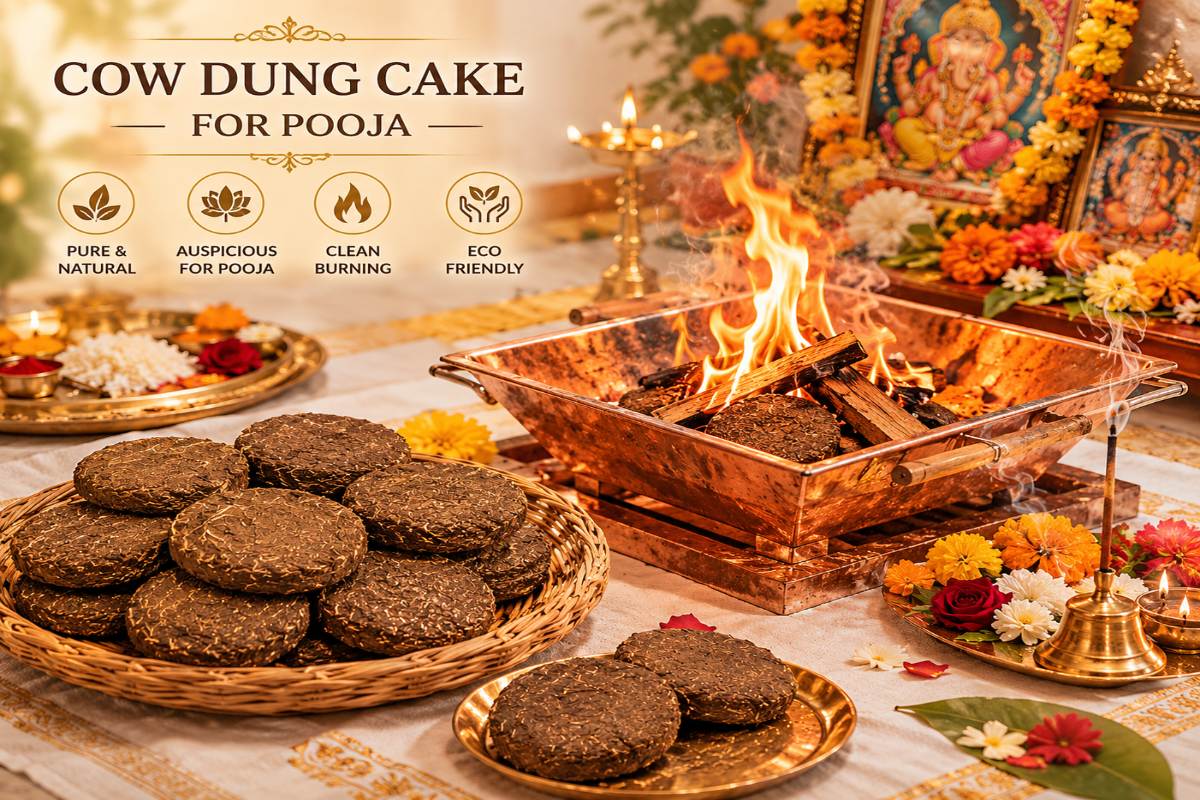Cow Dung Cake