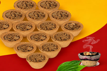 Looban Diya ( Made of Cow Dung)