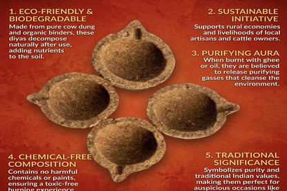 Cow Dung Diya