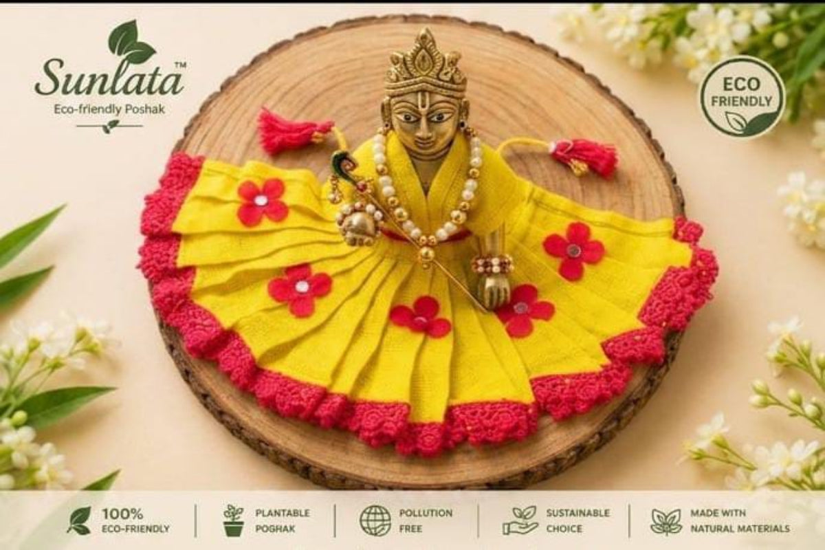 Laddu Gopal Eco-Friendly Poshak