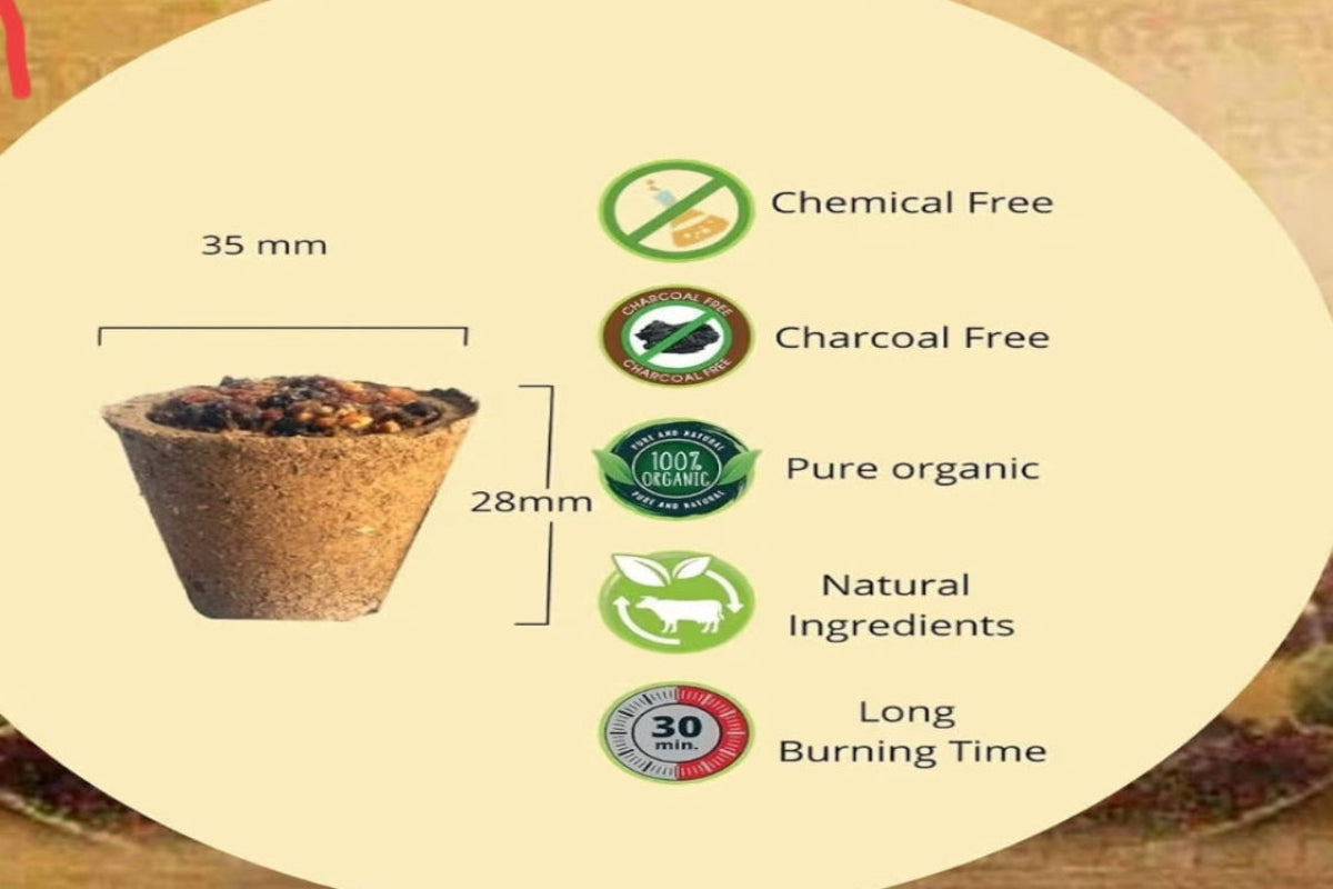 Looban Diya ( Made of Cow Dung)