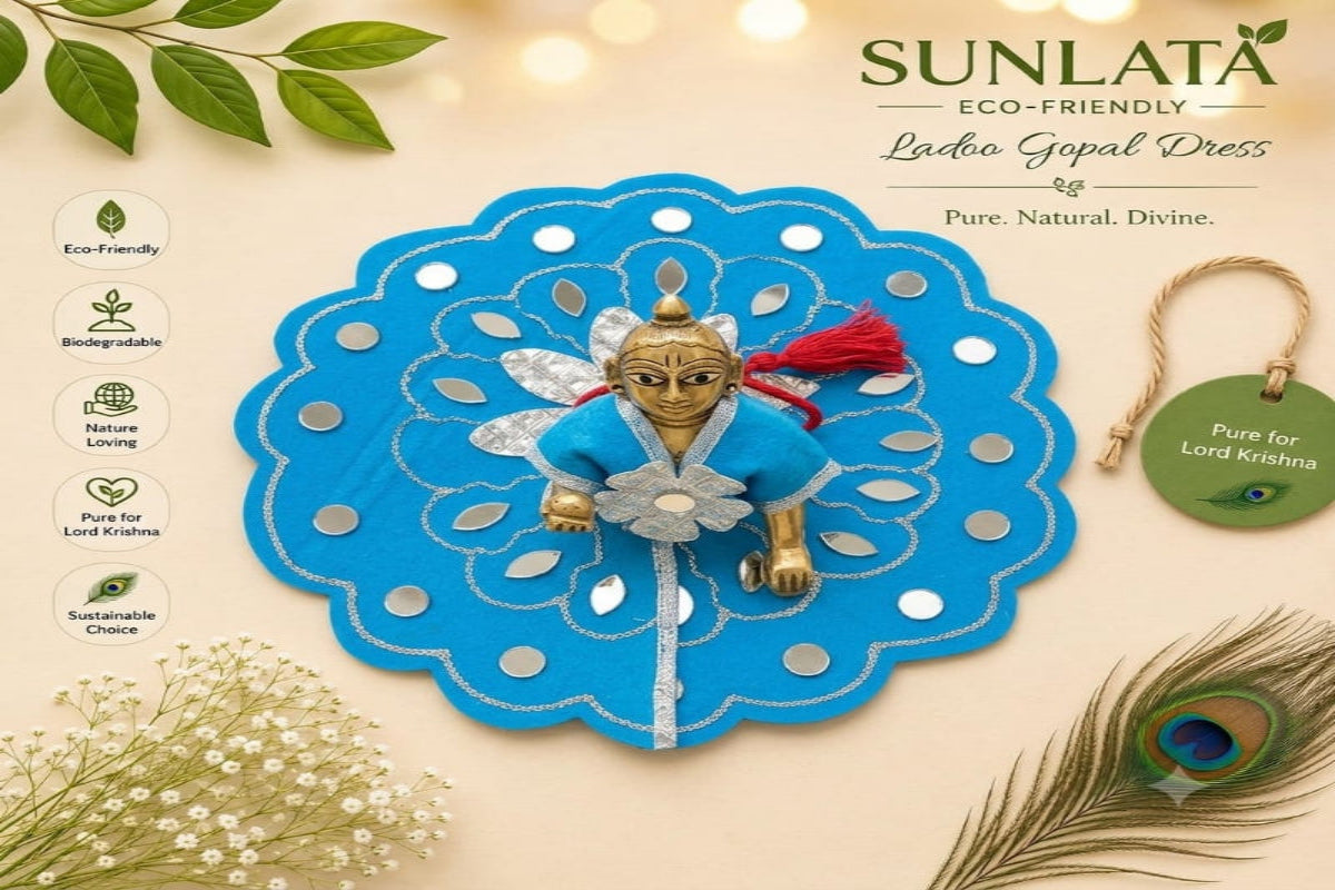Laddu Gopal Eco-Friendly Poshak ( BUY1 GET 1 Free)