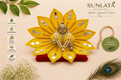 Laddu Gopal Eco-Friendly Poshak ( BUY1 GET 1 Free)
