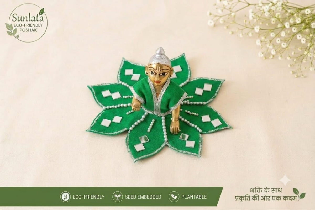Laddu Gopal Eco-Friendly Poshak