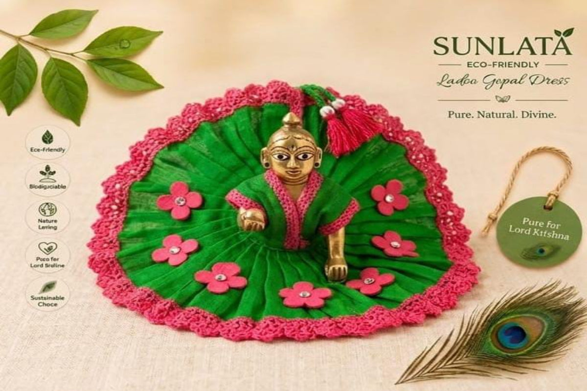 Laddu Gopal Eco-Friendly Poshak ( BUY1 GET 1 Free)