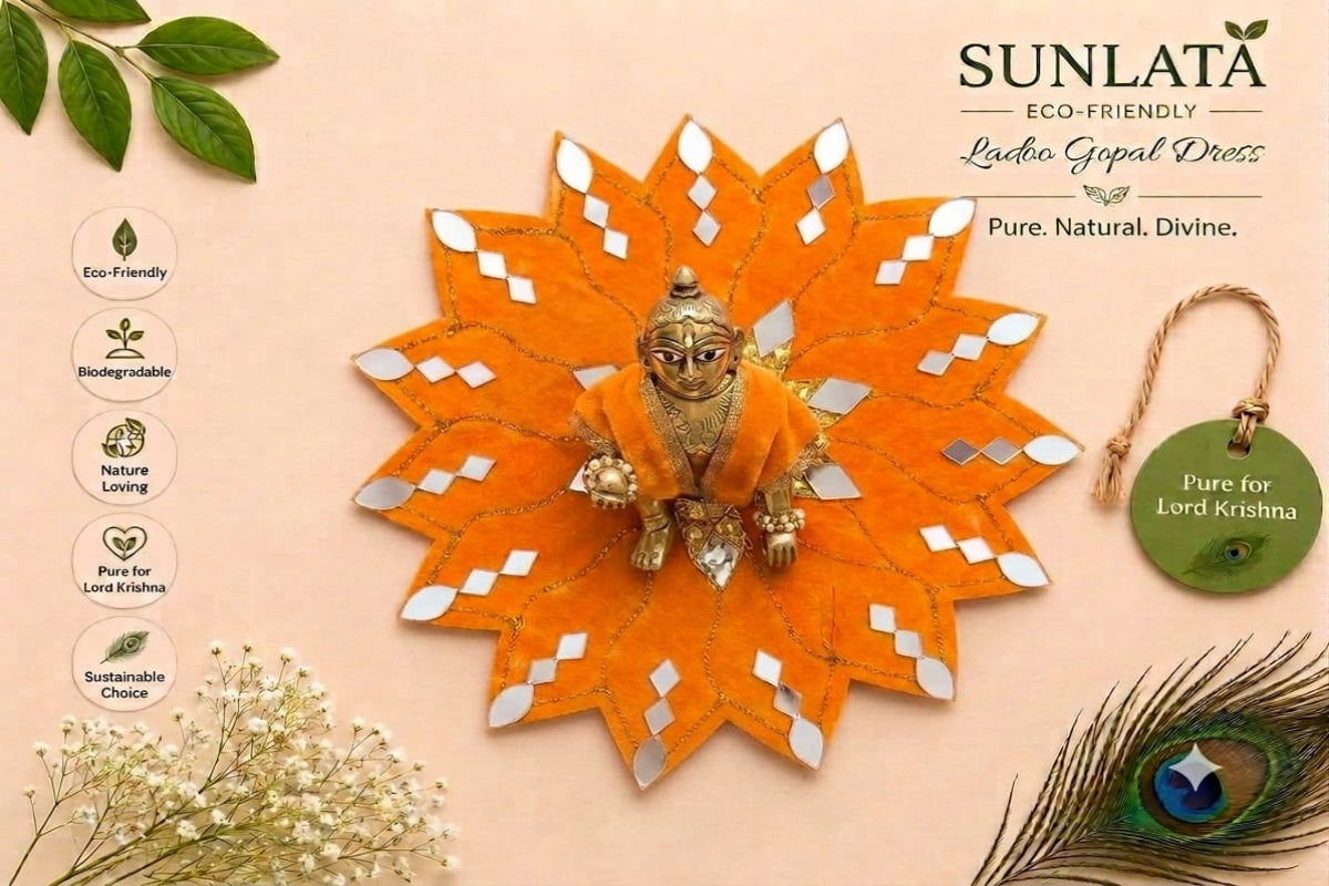 Laddu Gopal Ji Eco-Friendly Poshak ( BUY1 GET 1 Free)